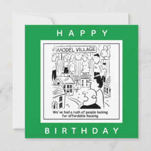 Kauf eines bezahlbaren Cartoon für Wohnungen Karte