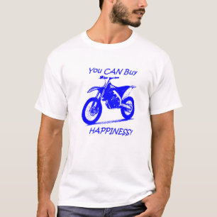 Kauf-Glück - Blau auf Weiß T-Shirt
