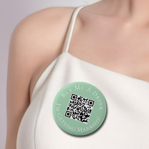 Kauf mir ein Getränk Braut Junggesellinnenabschied Button