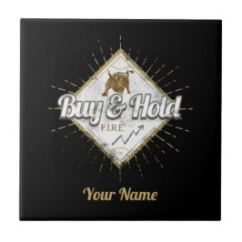 Kauf und Halten Trader Bull kaufen den aufstrebend Fliese