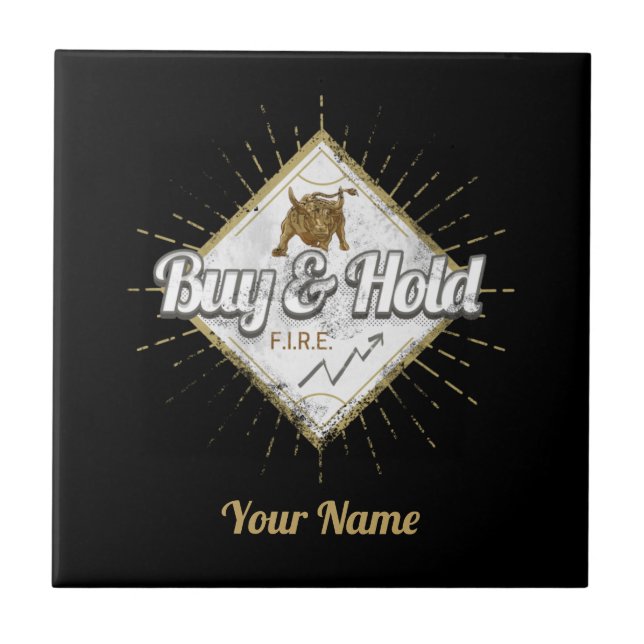 Kauf und Halten Trader Bull kaufen den aufstrebend Fliese (Vorderseite)