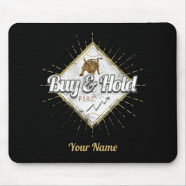 Kauf und Halten Trader Bull kaufen den aufstrebend Mousepad