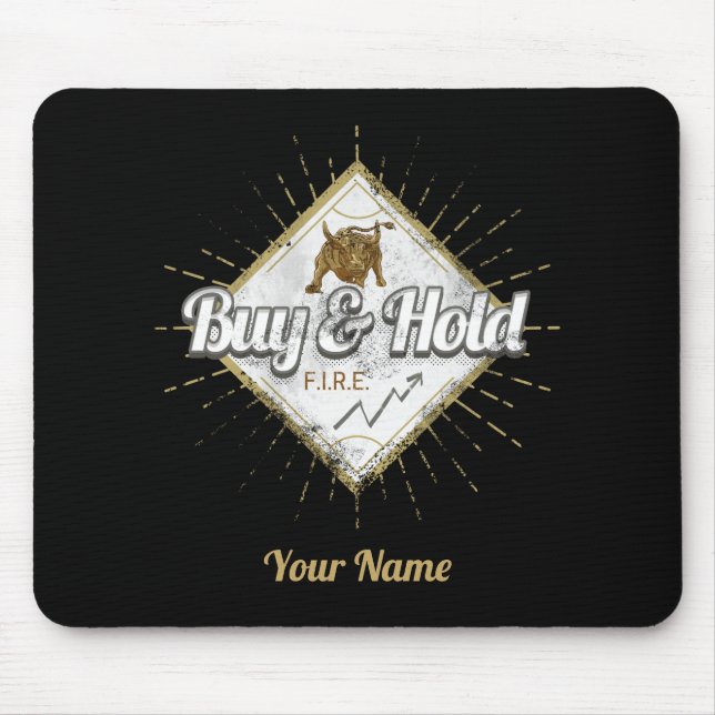 Kauf und Halten Trader Bull kaufen den aufstrebend Mousepad (Vorne)