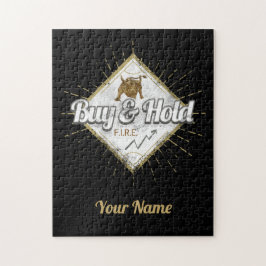 Kauf und Halten Trader Bull kaufen den aufstrebend Puzzle