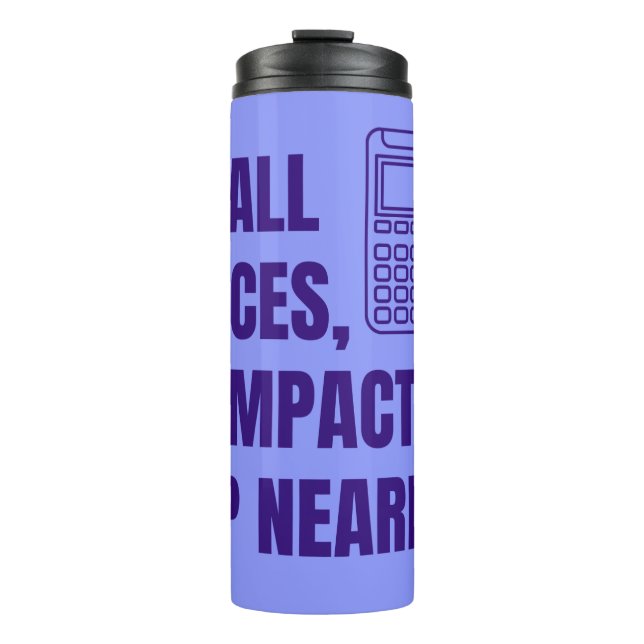 Kaufangebot für lokale Unternehmen Thermosbecher (Vorderseite)