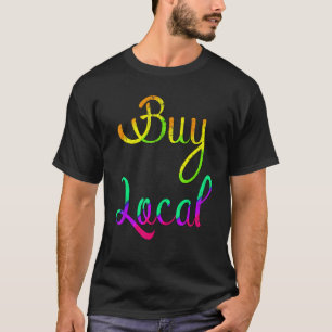 Kaufe bei lokalen Bauern professioneller veganer K T-Shirt