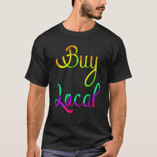 Kaufe bei lokalen Bauern professioneller veganer K T-Shirt