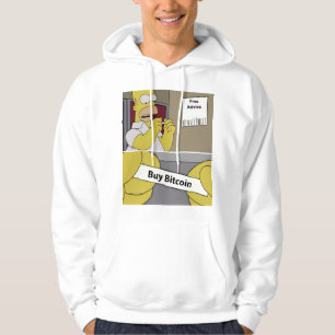Kaufe Bitcoin-Meme Lustiges Krypto-Cartoon-Art T Hoodie
