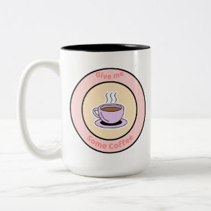 Kaufe dies, wenn du Kaffee trinkst Zweifarbige Tasse