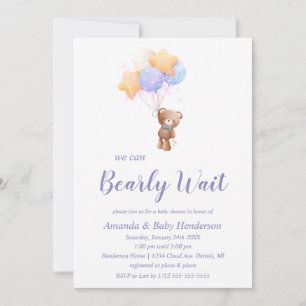 Kaufe kaum Teddybär Baby Shower Einladung