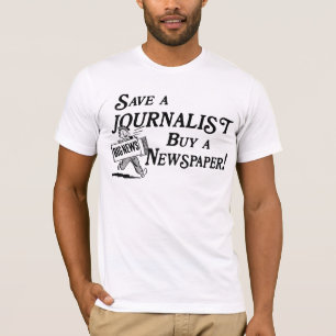 Kaufe Newspaper Save Journalist T-Shirt