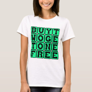 Kaufe Zwei, Erhalte Eins Kostenlos, Schwanger Mit  T-Shirt
