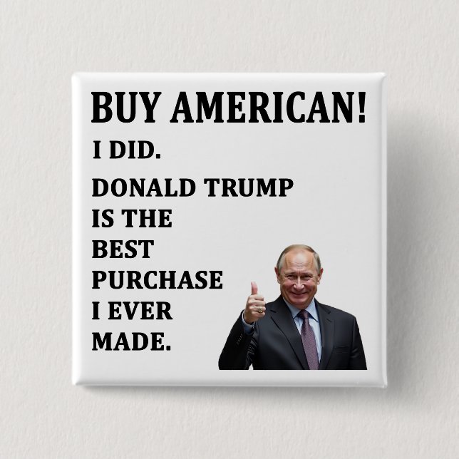 Kaufen Amerikaner Button (Vorderseite)