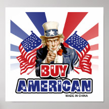 Kaufen Amerikaner ( Made in China ) - Witziger Wit