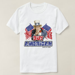 Kaufen Amerikaner ( Made in China ) - Witziger Wit T-Shirt
