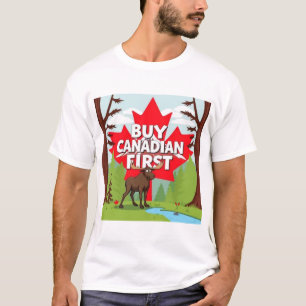 Kaufen Canadian First Moose T-Shirt