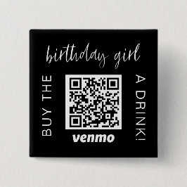 Kaufen Geburtstagskind ein Drink QR Code Venmo Button