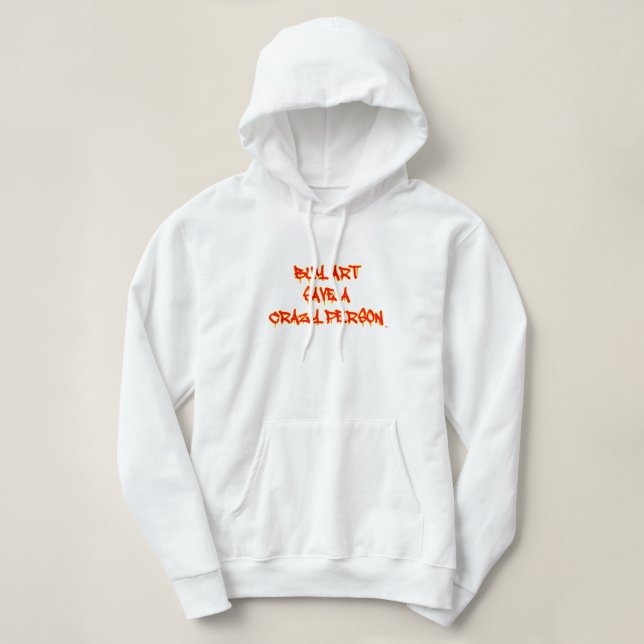 Kaufen Kunst Rette eine verrückte Person Tropfen H Hoodie (Design vorne)