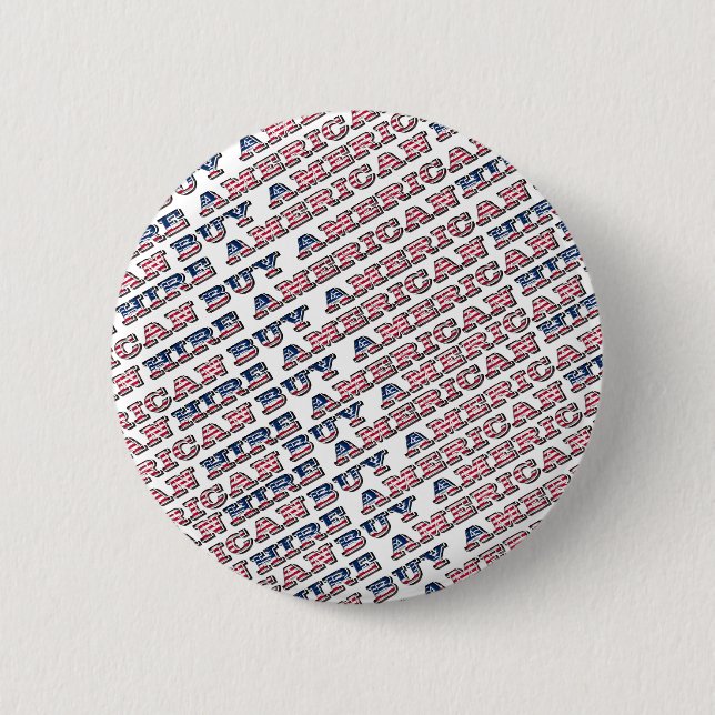 Kaufen Sie American Hire American Zitat Trump Patr Button (Vorderseite)