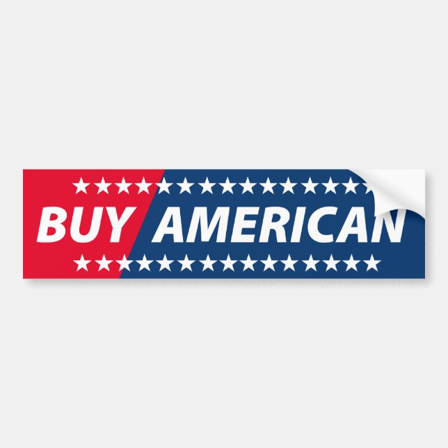Kaufen Sie Amerikaner Autoaufkleber (Vorne)