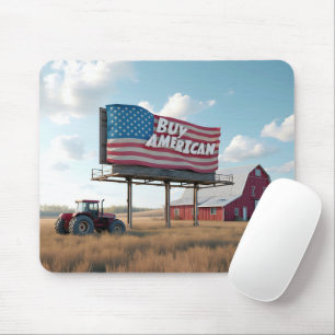 Kaufen Sie amerikanische Reklametafeln mit rotem T Mousepad