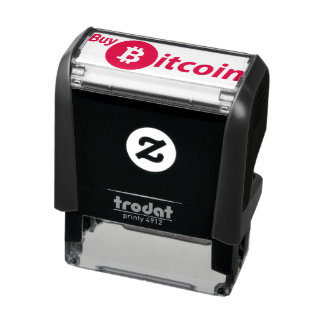 Kaufen Sie Bitcoin Self Inking Rubber Briefmarke Permastempel