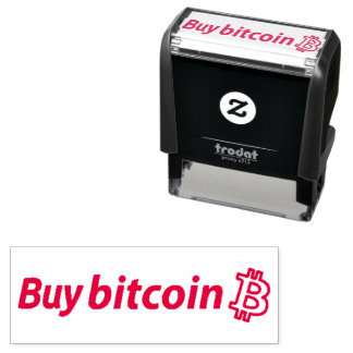 KAUFEN SIE BITCOIN Self Inking Rubber Money Briefm Permastempel