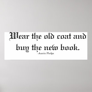 Kaufen Sie das neue Buch. Poster