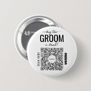 Kaufen Sie den Boden ein Getränk Bachelor Venmo QR Button