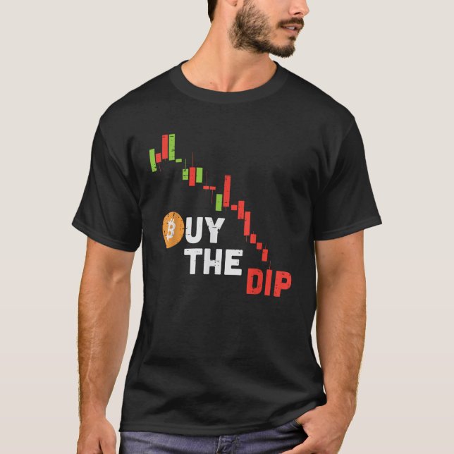 Kaufen Sie den Dip Bitcoin Krypto Cryptowährung Hä T-Shirt (Vorderseite)