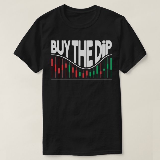 Kaufen Sie den Dip WSB Wall Street Stock, BTC Crpy T-Shirt (Design vorne)