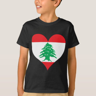Kaufen Sie der Libanon-Flagge T-Shirt