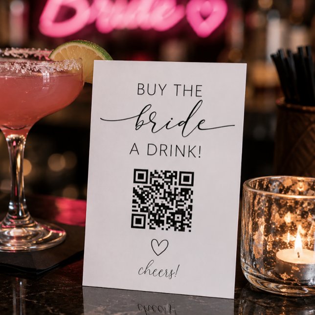 Kaufen Sie die Bräute-QR-Code-Umschließkarte Begleitkarte (Von Creator hochgeladen)