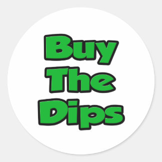 Kaufen Sie die Dips Runder Aufkleber