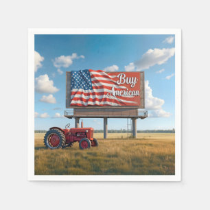 Kaufen Sie ein amerikanisches Reklametafel-Zeichen Serviette