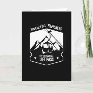 Kaufen Sie einen Lift Pass Skifahren Wintersport Karte
