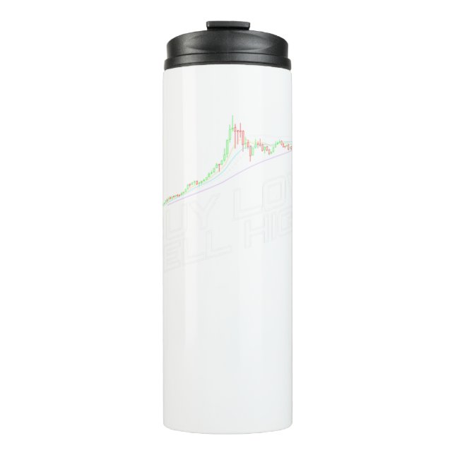 Kaufen Sie Low Sell High Trader Stocks Thermosbecher (Vorderseite)