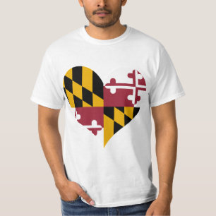 Kaufen Sie Maryland-Flagge T-Shirt