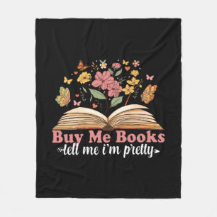 Kaufen Sie mir Bücher und sagen Sie mir, dass ich Fleecedecke