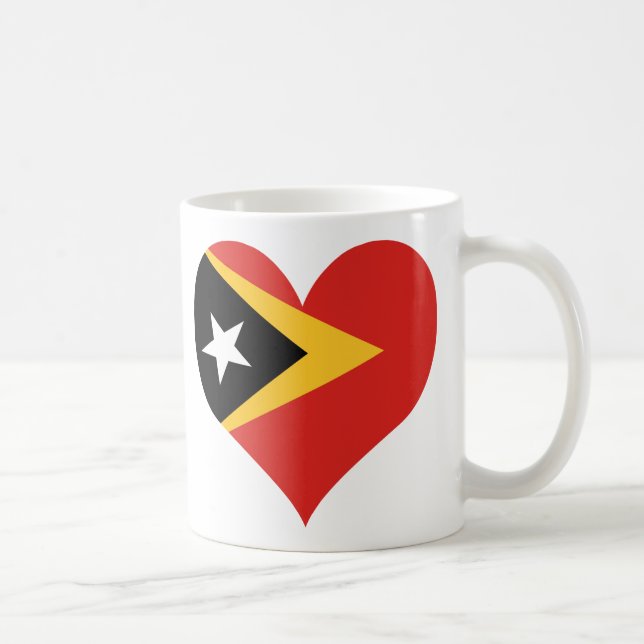 Kaufen Sie Osttimor-Flagge Tasse (Rechts)