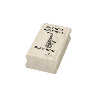 Kaufen Sie Real Alto Sax Musical Instrument Tech Gummistempel