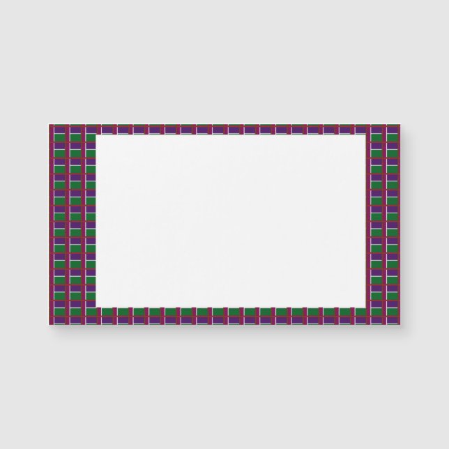 Kaufen Sie schlichtes oder addieren Sie Adresse, Magnetkarte (Vorderseite)