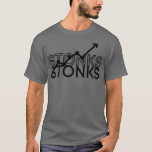 Kaufen Sie Stonks Stock Trading Money Crypto T-Shirt