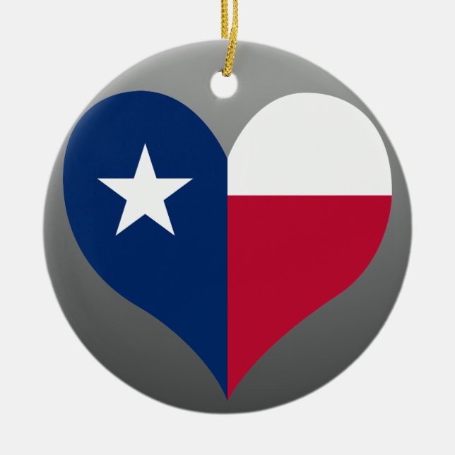 Kaufen Sie Texas-Flagge Keramikornament (Vorne)