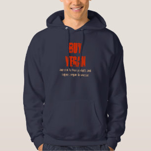 Kaufen Sie veganes Hoodie