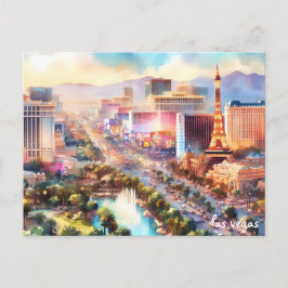 kaufen Sie Water Travel Vintag las vegas Postkarte