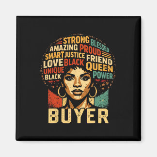 Käufer Black History Month Mächtige schwarze Pride Magnet