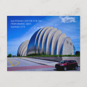 Kauffman Centre, Kansas City Postkarte