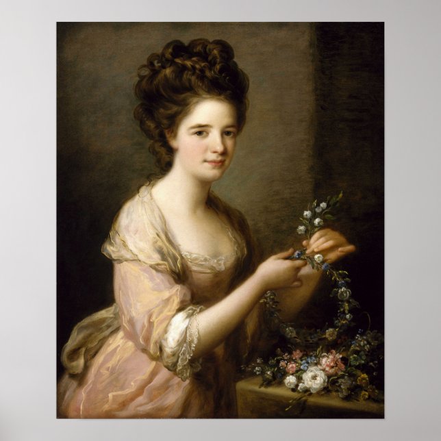 Kauffman - Eleanor Countess of Lauderdale Poster (Vorne)
