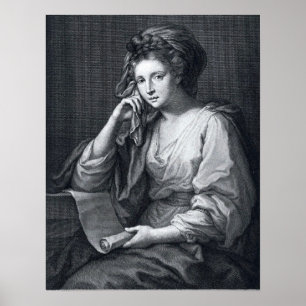 Kauffman - Skizze einer Frau Poster